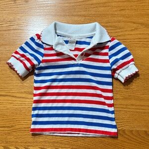 Vintage Striped Kids Polo Shirt - Winnie The Pooh
